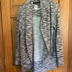 Open front sweatshirt